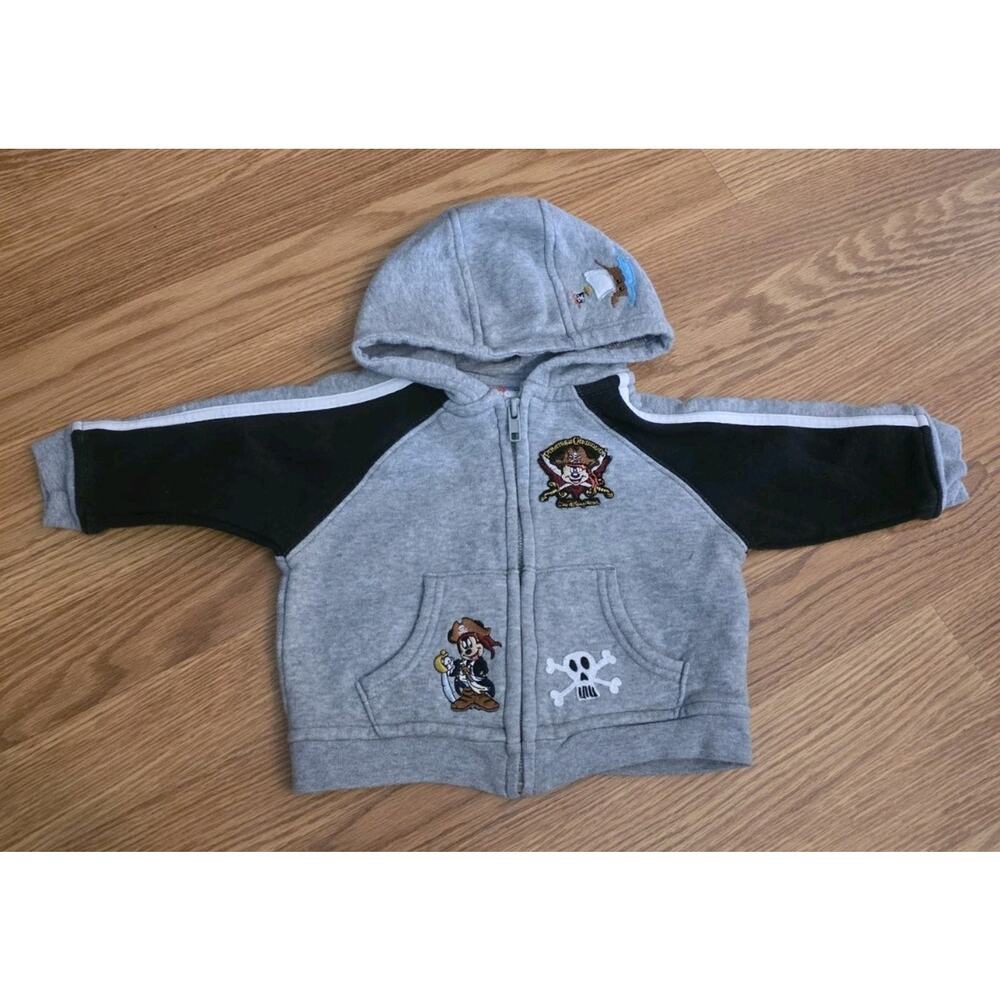 Pirates Of The Carribean Mickey Mouse Size 12 Months Jacket Walt Disney World